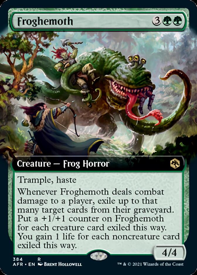 Froghemoth (Extended) [Dungeons & Dragons: Adventures in the Forgotten Realms] | Black Swamp Games