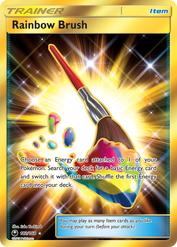 Rainbow Brush (182/168) [Sun & Moon: Celestial Storm] | Black Swamp Games