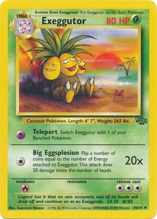 Exeggutor (35/64) [Jungle Unlimited] | Black Swamp Games