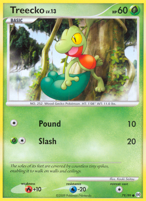 Treecko (79/99) [Platinum: Arceus] | Black Swamp Games