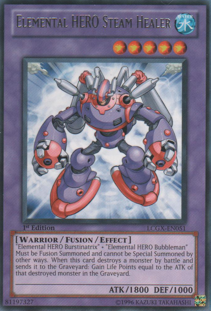 Elemental HERO Steam Healer [LCGX-EN051] Rare | Black Swamp Games