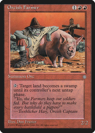 Orcish Farmer [Ice Age] | Black Swamp Games