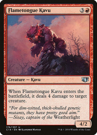 Flametongue Kavu [Commander 2014] | Black Swamp Games