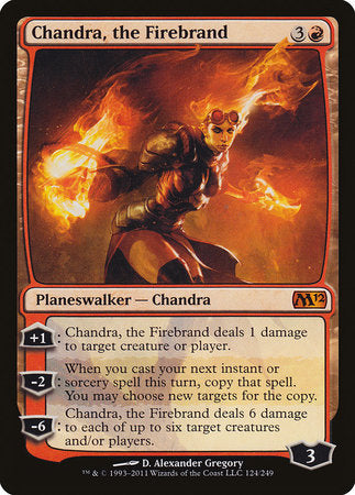Chandra, the Firebrand [Magic 2012] | Black Swamp Games