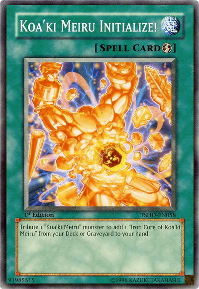 Koa'ki Meiru Initialize! [TSHD-EN058] Common | Black Swamp Games