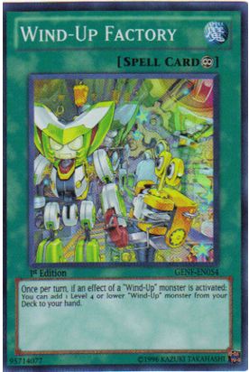 Wind-Up Factory [GENF-EN054] Super Rare | Black Swamp Games