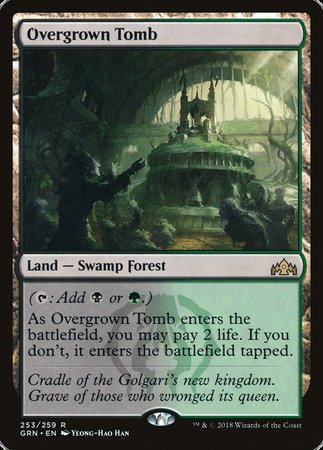 Overgrown Tomb [Guilds of Ravnica] | Black Swamp Games