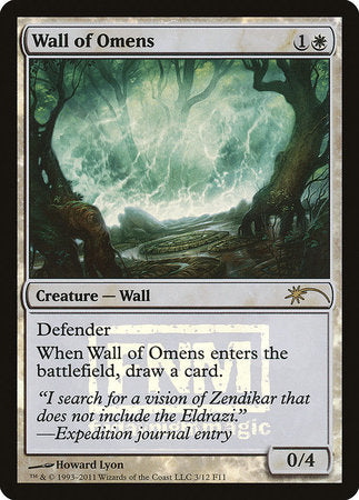 Wall of Omens [Friday Night Magic 2011] | Black Swamp Games