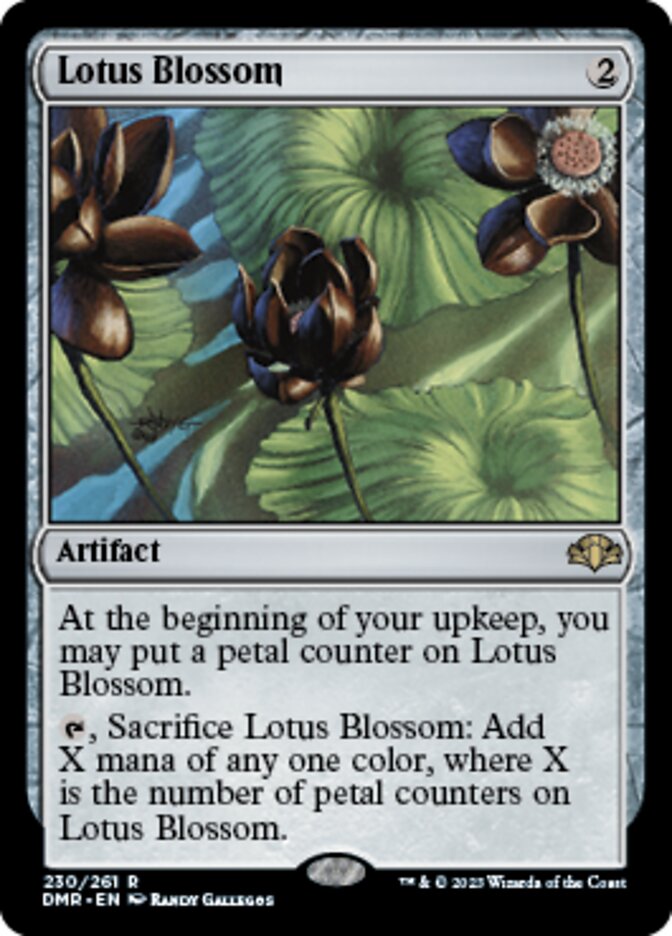 Lotus Blossom [Dominaria Remastered] | Black Swamp Games