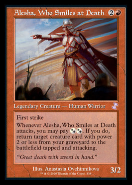 Alesha, Who Smiles at Death (Timeshifted) [Time Spiral Remastered] | Black Swamp Games