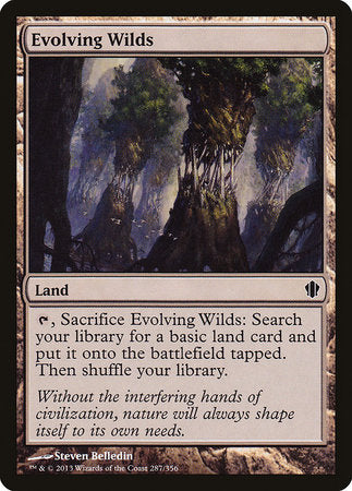 Evolving Wilds [Commander 2013] | Black Swamp Games