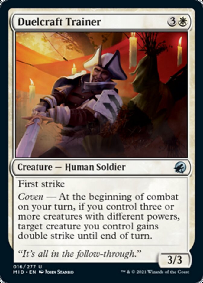 Duelcraft Trainer [Innistrad: Midnight Hunt] | Black Swamp Games