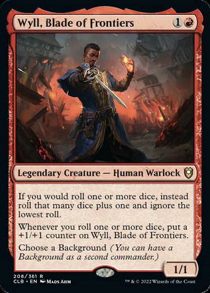 Wyll, Blade of Frontiers [Commander Legends: Battle for Baldur's Gate] | Black Swamp Games