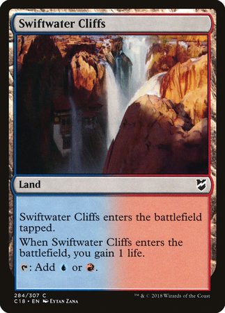 Swiftwater Cliffs [Commander 2018] | Black Swamp Games