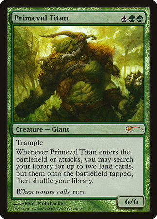 Primeval Titan [Grand Prix Promos] | Black Swamp Games