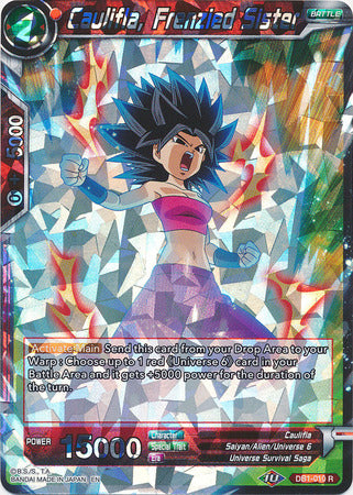 Caulifla, Frenzied Sister (DB1-010) [Dragon Brawl] | Black Swamp Games