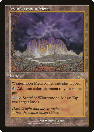 Wintermoon Mesa [Prophecy] | Black Swamp Games