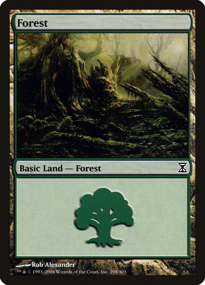 Forest (298) [Time Spiral] | Black Swamp Games