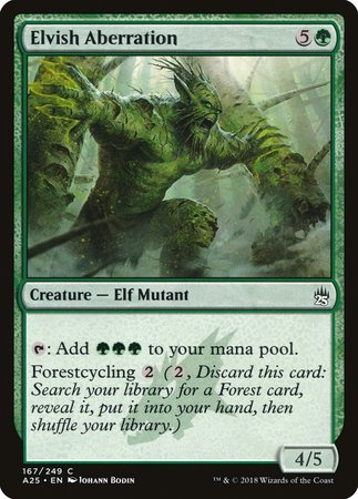 Elvish Aberration [Masters 25] | Black Swamp Games
