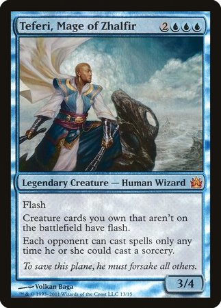 Teferi, Mage of Zhalfir [From the Vault: Legends] | Black Swamp Games