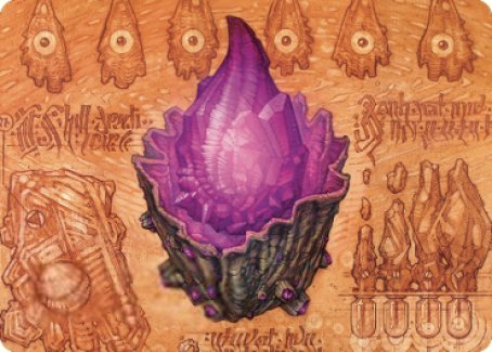Thorn of Amethyst Art Card [The Brothers' War Art Series] | Black Swamp Games