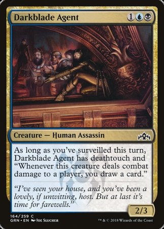 Darkblade Agent [Guilds of Ravnica] | Black Swamp Games