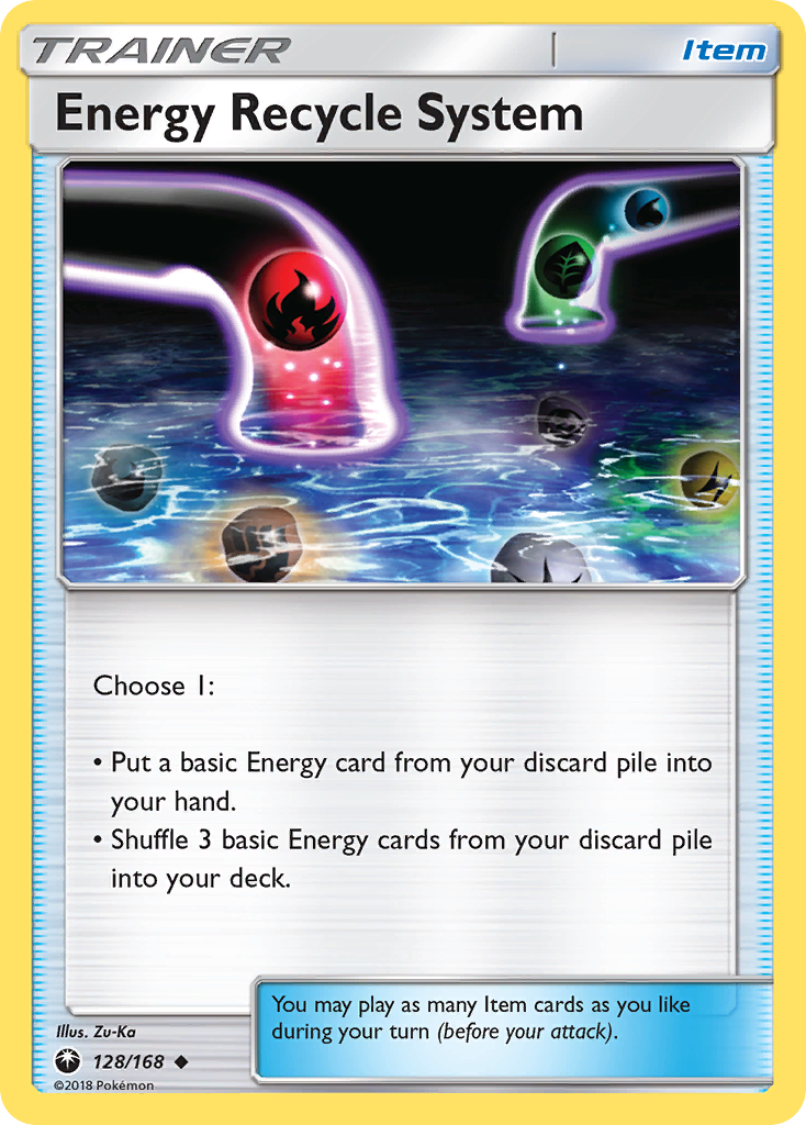 Energy Recycle System (128/168) [Sun & Moon: Celestial Storm] | Black Swamp Games