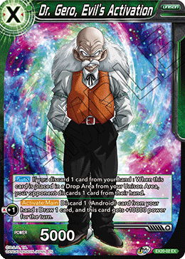 Dr. Gero, Evil's Activation (EX20-02) [Ultimate Deck 2022] | Black Swamp Games