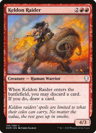 Keldon Raider [Dominaria] | Black Swamp Games