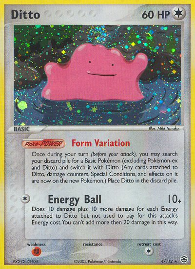 Ditto (4/112) [EX: FireRed & LeafGreen] | Black Swamp Games