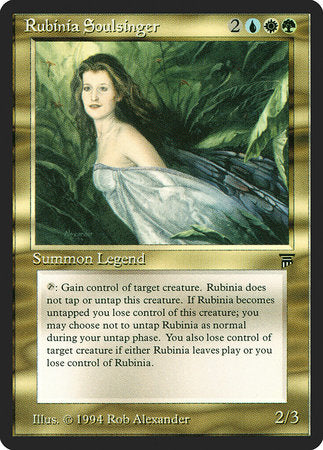 Rubinia Soulsinger [Legends] | Black Swamp Games