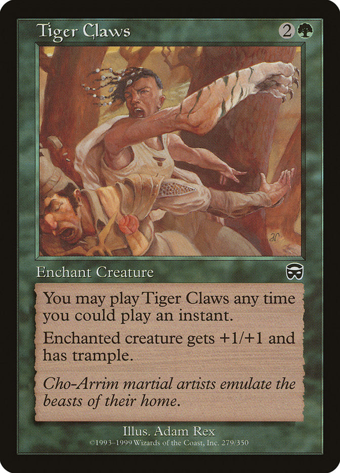 Tiger Claws [Mercadian Masques] | Black Swamp Games