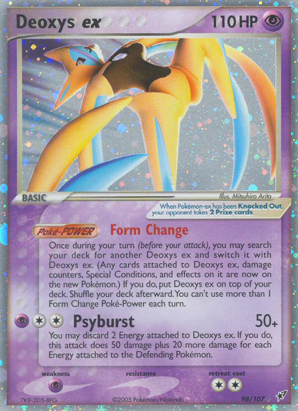 Deoxys ex (98/107) [EX: Deoxys] | Black Swamp Games