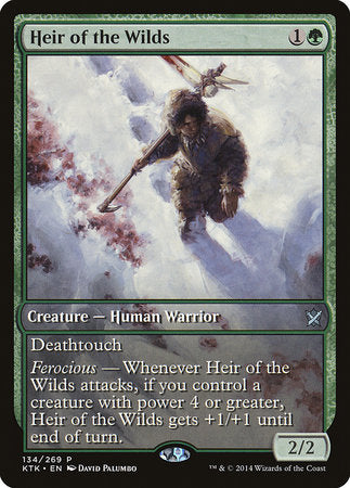 Heir of the Wilds [Khans of Tarkir Promos] | Black Swamp Games