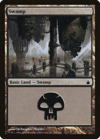 Swamp (296) [Ravnica: City of Guilds] | Black Swamp Games