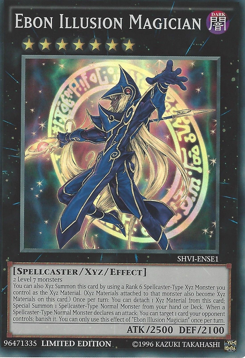 Ebon Illusion Magician [SHVI-ENSE1] Super Rare | Black Swamp Games