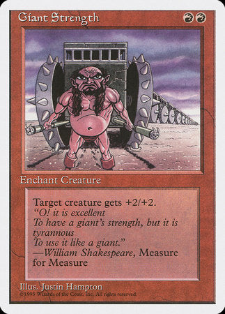 Giant Strength [Fourth Edition] | Black Swamp Games