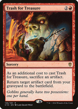 Trash for Treasure [Commander 2016] | Black Swamp Games