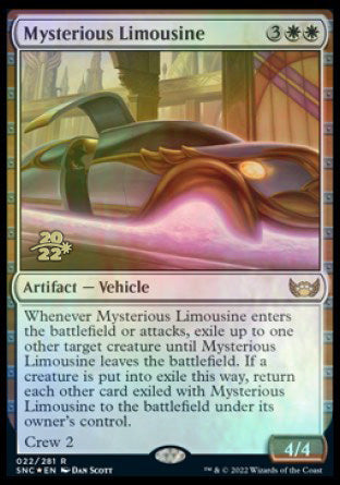 Mysterious Limousine [Streets of New Capenna Prerelease Promos] | Black Swamp Games