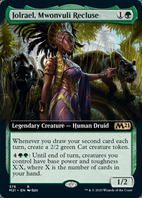 Jolrael, Mwonvuli Recluse (Extended Art) [Core Set 2021] | Black Swamp Games