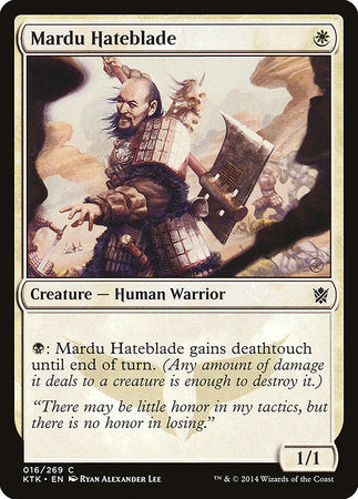Mardu Hateblade [Khans of Tarkir] | Black Swamp Games
