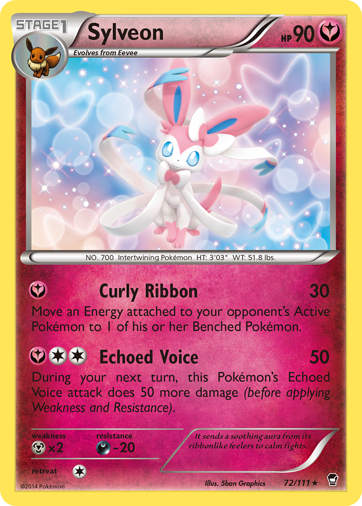 Sylveon (72/111) [XY: Furious Fists] | Black Swamp Games