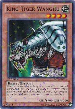 King Tiger Wanghu [BP01-EN129] Starfoil Rare | Black Swamp Games