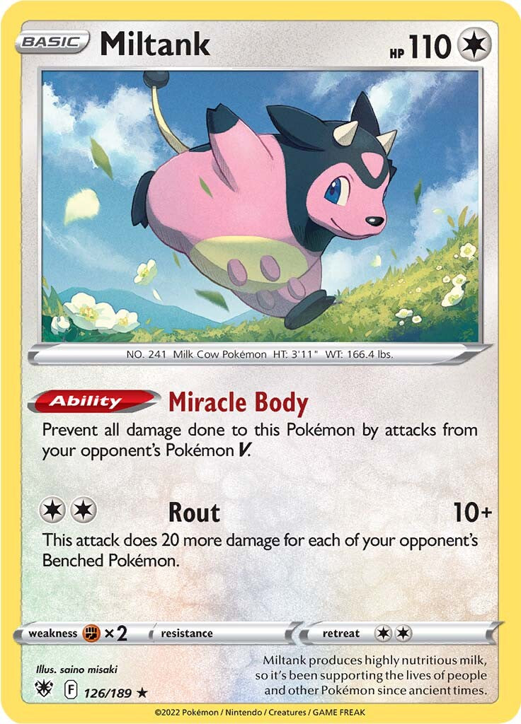 Miltank (126/189) [Sword & Shield: Astral Radiance] | Black Swamp Games