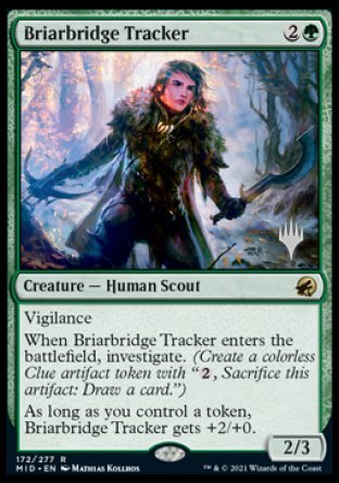 Briarbridge Tracker (Promo Pack) [Innistrad: Midnight Hunt Promos] | Black Swamp Games