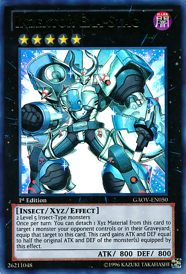 Inzektor Exa-Stag [GAOV-EN050] Ultra Rare | Black Swamp Games