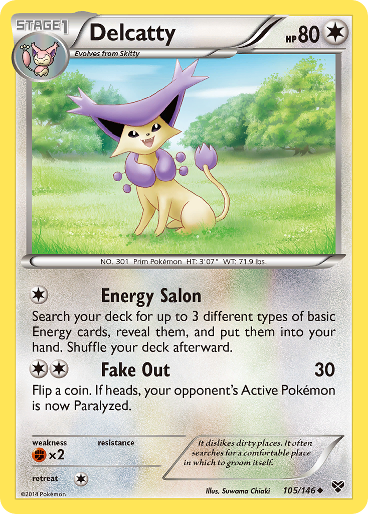 Delcatty (105/146) [XY: Base Set] | Black Swamp Games