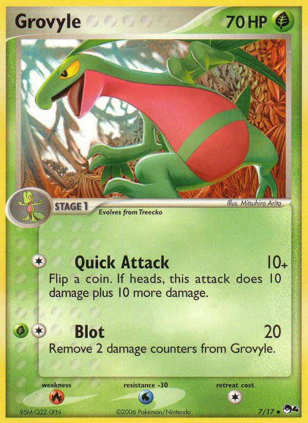 Grovyle (7/17) [POP Series 4] | Black Swamp Games