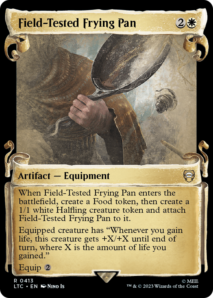 Field-Tested Frying Pan [The Lord of the Rings: Tales of Middle-Earth Commander Showcase Scrolls] | Black Swamp Games