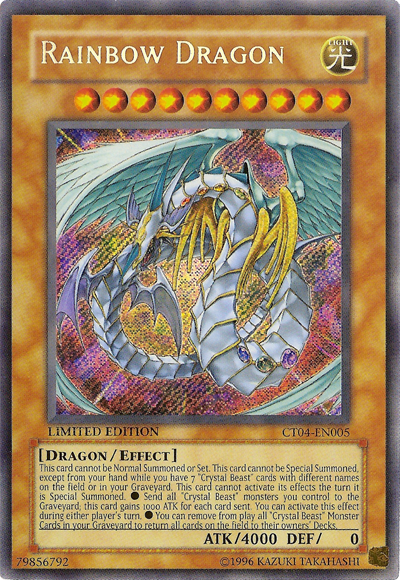 Rainbow Dragon [CT04-EN005] Secret Rare | Black Swamp Games